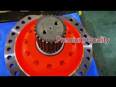 Motor hidráulico de alto par de la serie Poclain MS MS50 rojo de baja velocidad