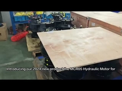 Motor de pistón radial hidráulico Poclain MS25 para maquinaria de construcción