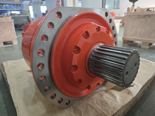 Motor de accionamiento hidráulico de torque de baja velocidad por HELM TOWER Temperatura normal del aceite Peso 25-475 KGS