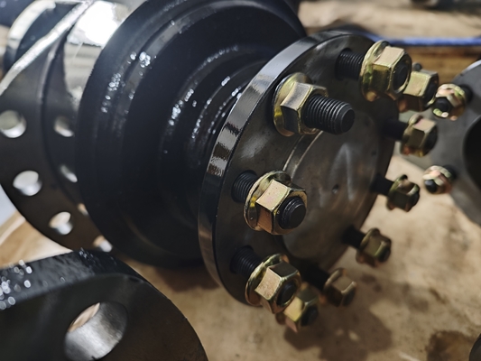 17.5-22 MPa Motor hidráulico de órbita de brida personalizado para maquinaria de construcción