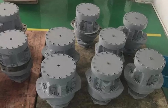 Motor hidráulico de acero personalizable de la serie MS Poclain