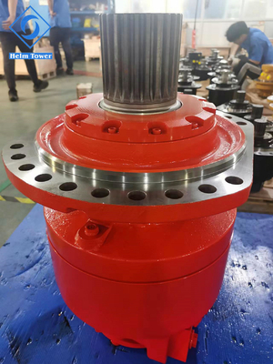 Motor hidráulico de hierro fundido con torque máximo permitido de 2950 a 5100 Nm