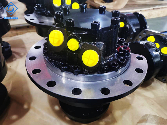 Motor hidráulico Poclain de la serie MS con presión máxima de 31,5Mpa y certificado ISO 9001