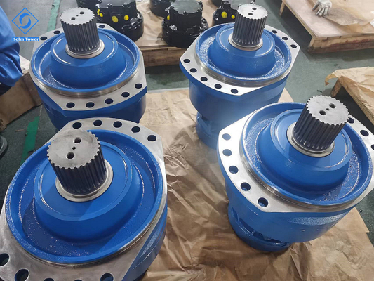 Motor de accionamiento hidráulico de la serie MS de Poclain para maquinaria de construcción