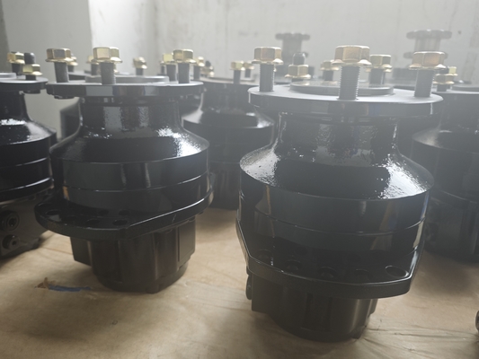 Motor de pistón hidráulico personalizado Torque de hierro fundido 2950-5100 Nm