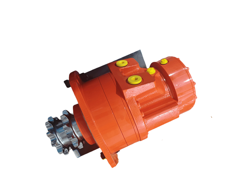 Hierro fundido de trabajo pesado 100-125r/min Motor de pistón hidráulico con color personalizado