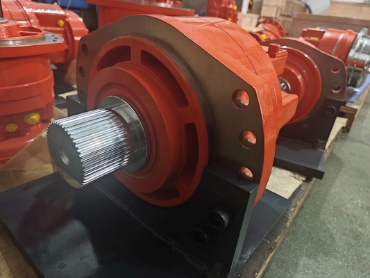 Motor de pistón hidráulico de hierro fundido de torsión personalizada 2950-5100 Nm