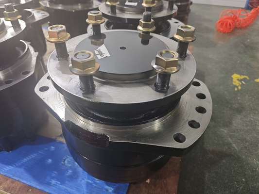 Motor de accionamiento hidráulico de color personalizado proporciona torque de baja velocidad para maquinaria de construcción