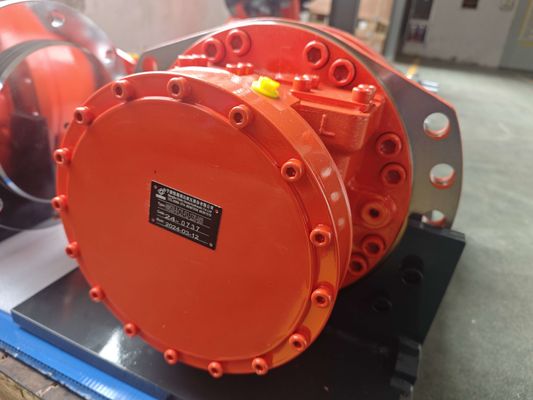 Motor de pistón hidráulico de velocidad simple/doble de 31,5 MPa Presión nominal y tipo de potencia del aceite hidráulico para el rendimiento de velocidad