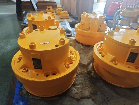 Tipo de control de pistón hidráulico Motor de rueda hidráulica para aplicaciones de hierro fundido y de trabajo pesado
