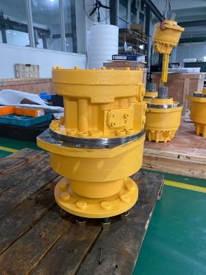 Construcción de hierro fundido con motor hidráulico de alto par para aplicaciones de baja velocidad y exigentes