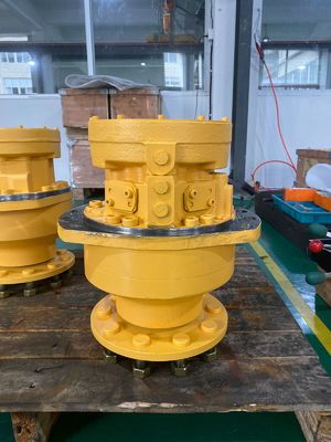 Construcción de hierro fundido con motor hidráulico de alto par para aplicaciones de baja velocidad y exigentes
