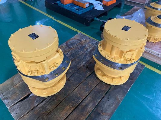 Construcción de hierro fundido con motor hidráulico de alto par para aplicaciones de baja velocidad y exigentes