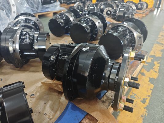Motor hidráulico de alto par de 45 Mpa diseñado para maquinaria de construcción, que ofrece par y larga vida útil