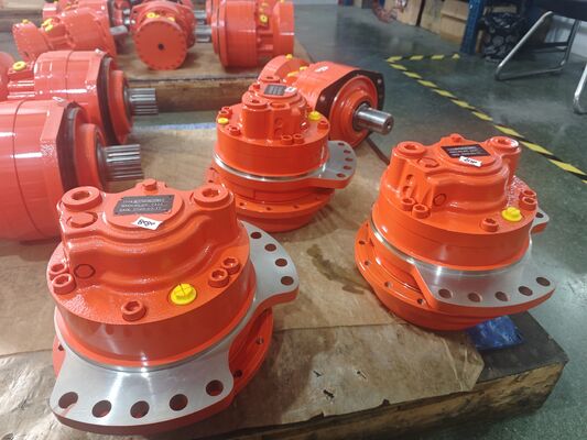 Presión nominal 40 MPa Motor de pistón hidráulico Tipo de potencia de aceite hidráulico Configuraciones de velocidad simple y doble ofrecidas