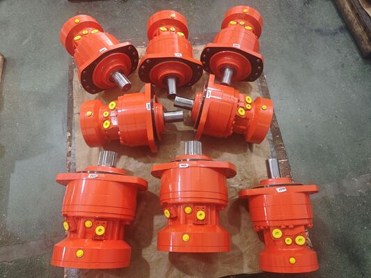 Aceite hidráulico Motor de pistón hidráulico de doble velocidad perfecta Construcción agrícola Maquinaria marina Compatibilidad