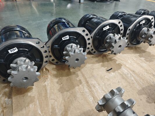 Tipo de potencia de aceite hidráulico Motor de pistón hidráulico Presión nominal 40 MPa Color Solicitud del cliente Ideal para maquinaria pesada