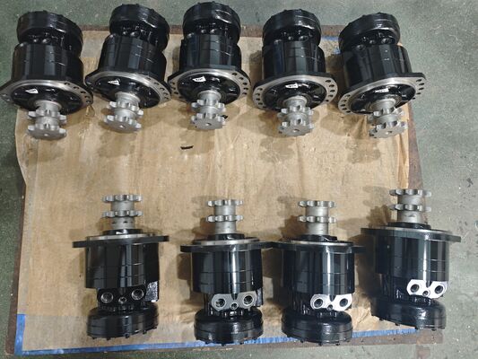 Tipo de potencia de aceite hidráulico Motor de pistón hidráulico Presión nominal 40 MPa Color Solicitud del cliente Ideal para maquinaria pesada