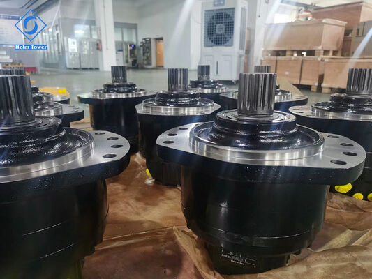 Motor hidráulico de pistón de velocidad única Presión nominal 40 MPa Construcción de ingeniería Soluciones para maquinaria agrícola y marina