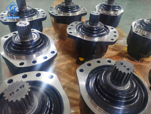 Motor hidráulico de pistón de velocidad única Presión nominal 40 MPa Construcción de ingeniería Soluciones para maquinaria agrícola y marina