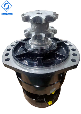 Motor hidráulico del engranaje de la rueda de Poclain MSE02 para el cargador del buey de la resbalón